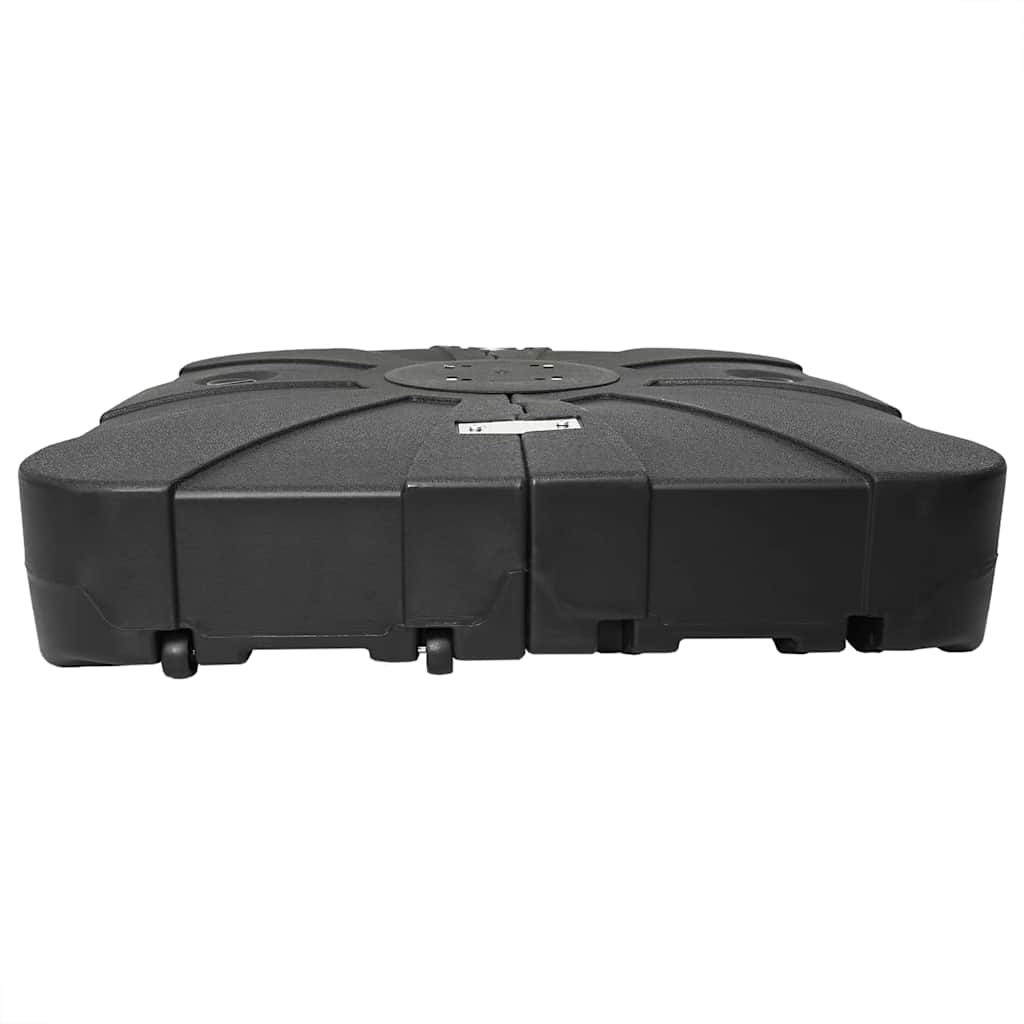 Base para Paraguas de Brazo Oscilante Negro 86 x 86 x 19 cm