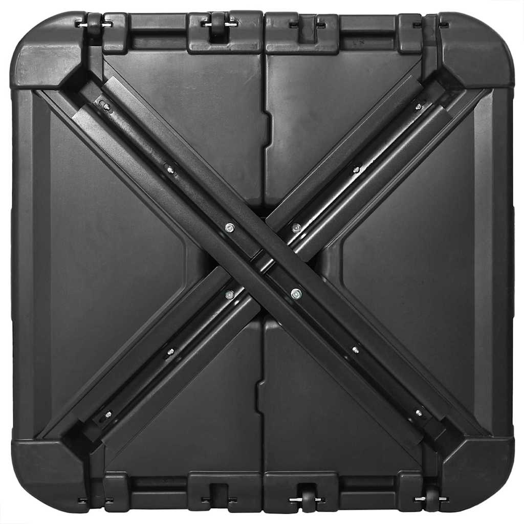 Base para Paraguas de Brazo Oscilante Negro 86 x 86 x 19 cm