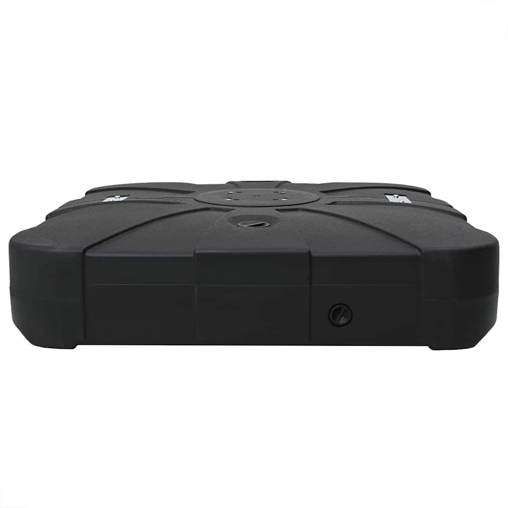 Base para Paraguas de Brazo Oscilante Negro 86 x 86 x 19 cm