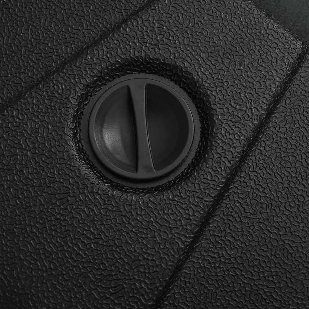 Base para Paraguas de Brazo Oscilante Negro 88,5 x 88,5 x 12 cm