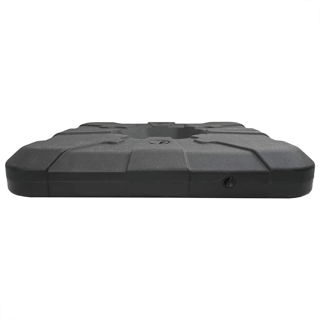 Base para Paraguas de Brazo Oscilante Negro 88,5 x 88,5 x 12 cm