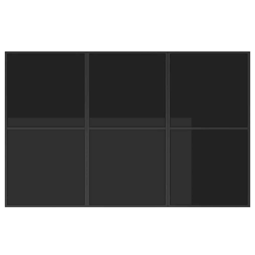 Conjunto de Comedor de Jardín 11 pcs Negro Acero