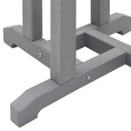 Juego de Bar en el Jardín 3 pcs Gris Claro HDPE