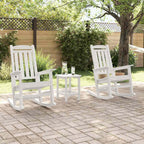 Mecedora 2 pcs 92 x 70 x 108 cm Polietileno