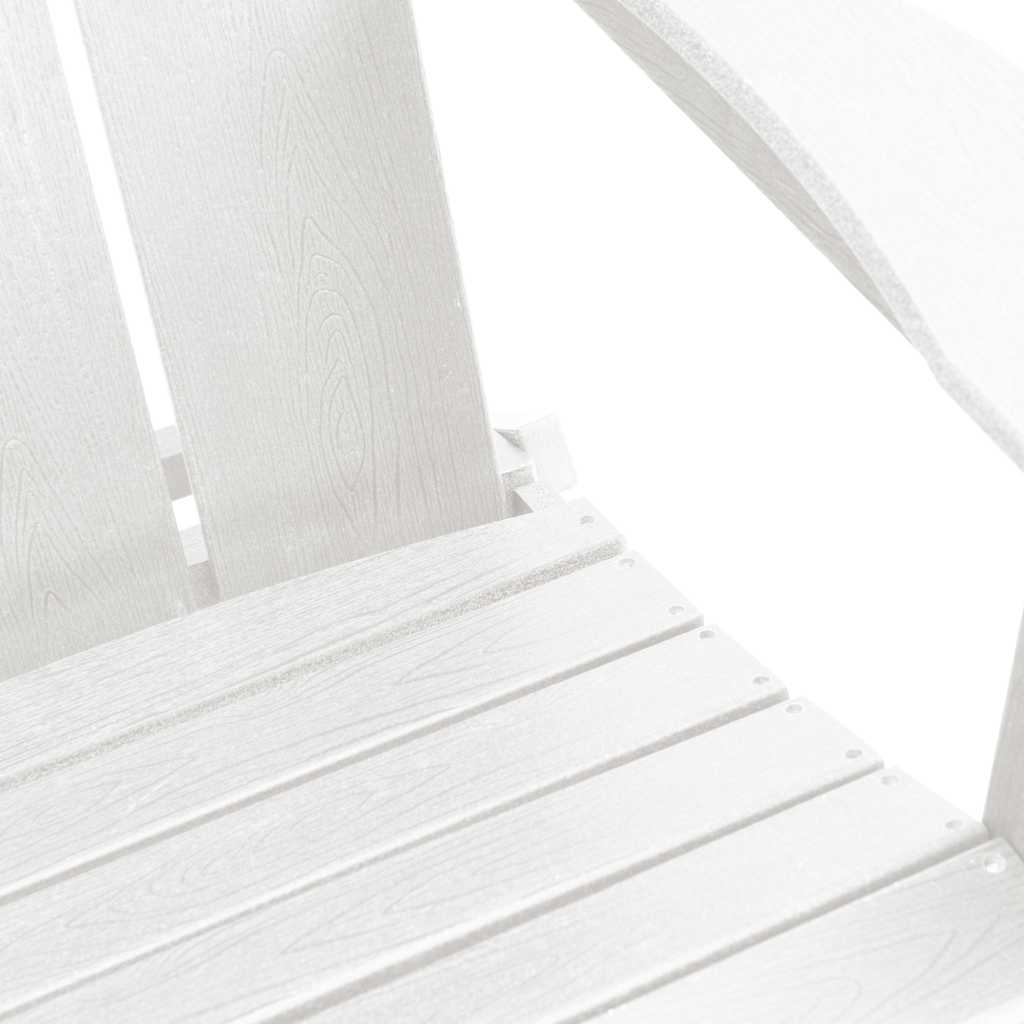 Silla de Jardín 2 pcs 80.5 x 74.5 x 92 cm Polietileno