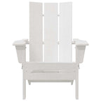 Silla de Jardín 2 pcs 80.5 x 74.5 x 92 cm Polietileno