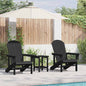 Cadeira de jardim 2 unidades 82 x 74 x 92 cm polietileno