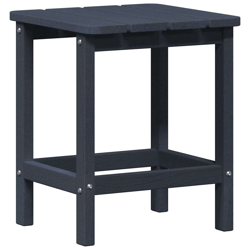 Conjunto de Sofás de Jardín 3 pcs Azul marino HDPE