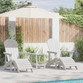 Silla de Jardín 2 pcs 83 x 74 x 92 cm Polietileno
