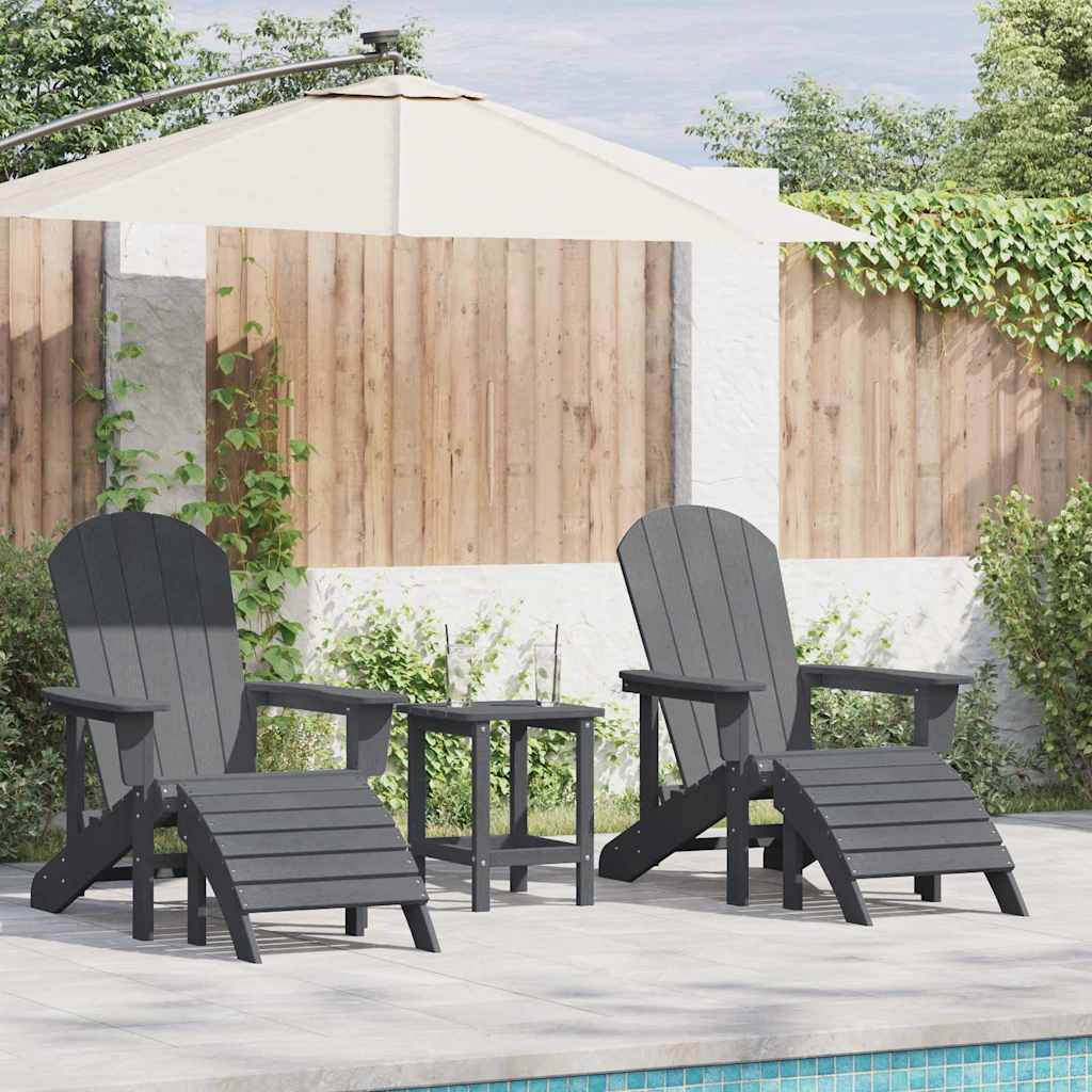 Garden Chair 2 pcs 83 x 74 x 92 cm Polyethylene