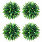 Bolas de boj artificial con luces LED 2 unidades 20 cm