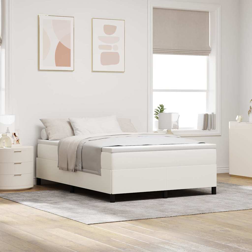 Cama tipo Box Spring Azul 100 x 200 cm Tecido de Corduroy