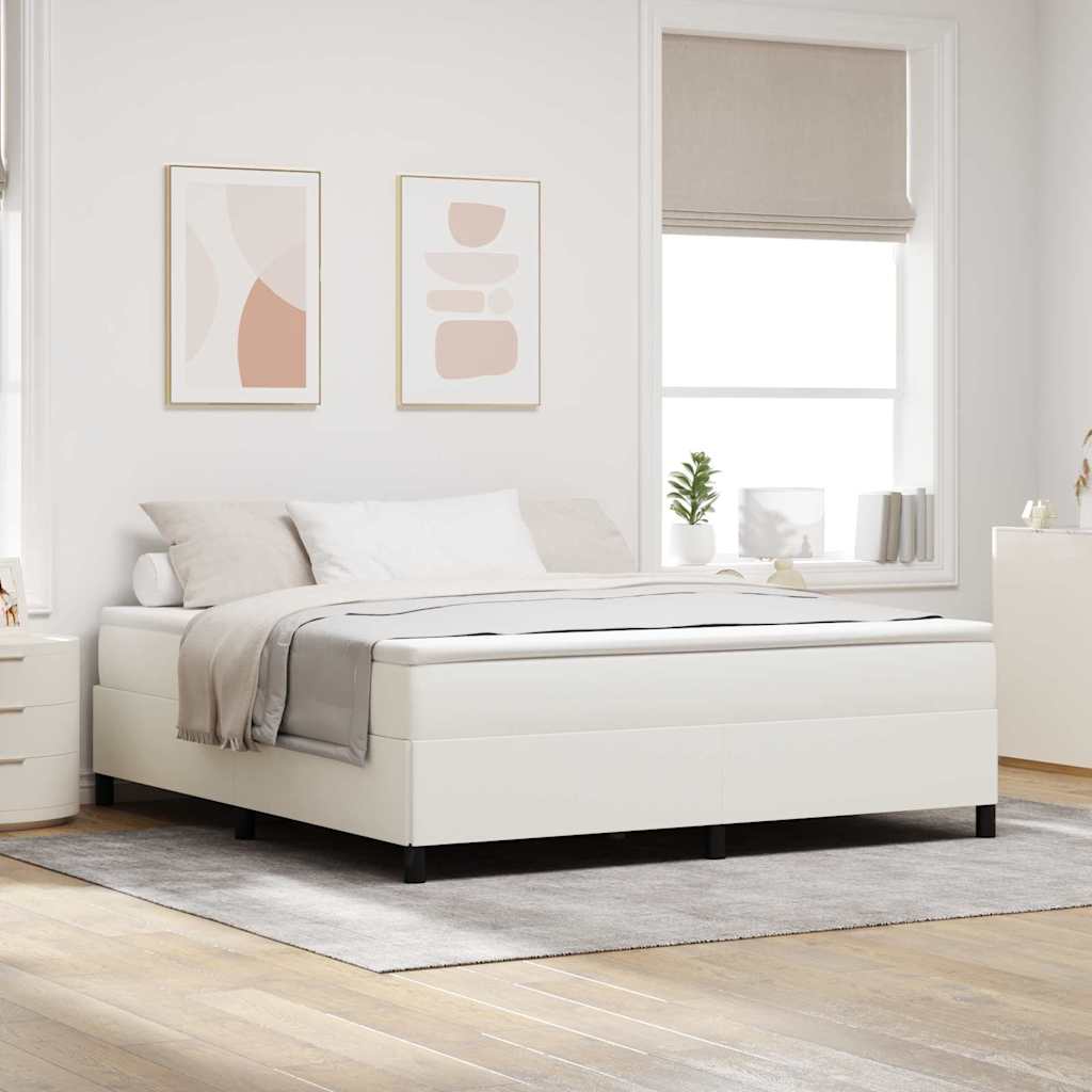 Cama tipo Box Spring Azul 100 x 200 cm Tecido de Corduroy