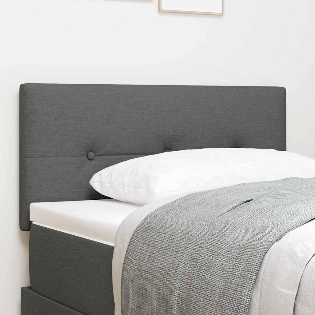 Cabecero Ajustable en Altura con cabecera Azul 100 cm tela