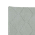 Cabecero Gris Claro 100 cm Terciopelo