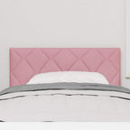 Cabecero Rosa 100 cm Terciopelo