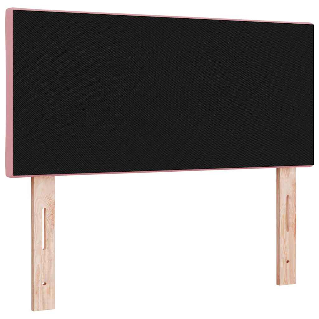 Cabecero Rosa 100 cm Terciopelo