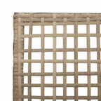 Silla de Jardín 2 pcs Beige 55 x 53 x 85 cm ratán sintético