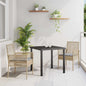 Garden Chair 2 pcs Beige 55 x 53 x 85 cm synthetic rattan