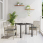 Garden Chair 2 pcs Beige 55 x 53 x 85 cm synthetic rattan