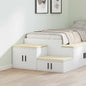 Armario de almacenamiento 2 pcs 103 x 41 x 40 cm