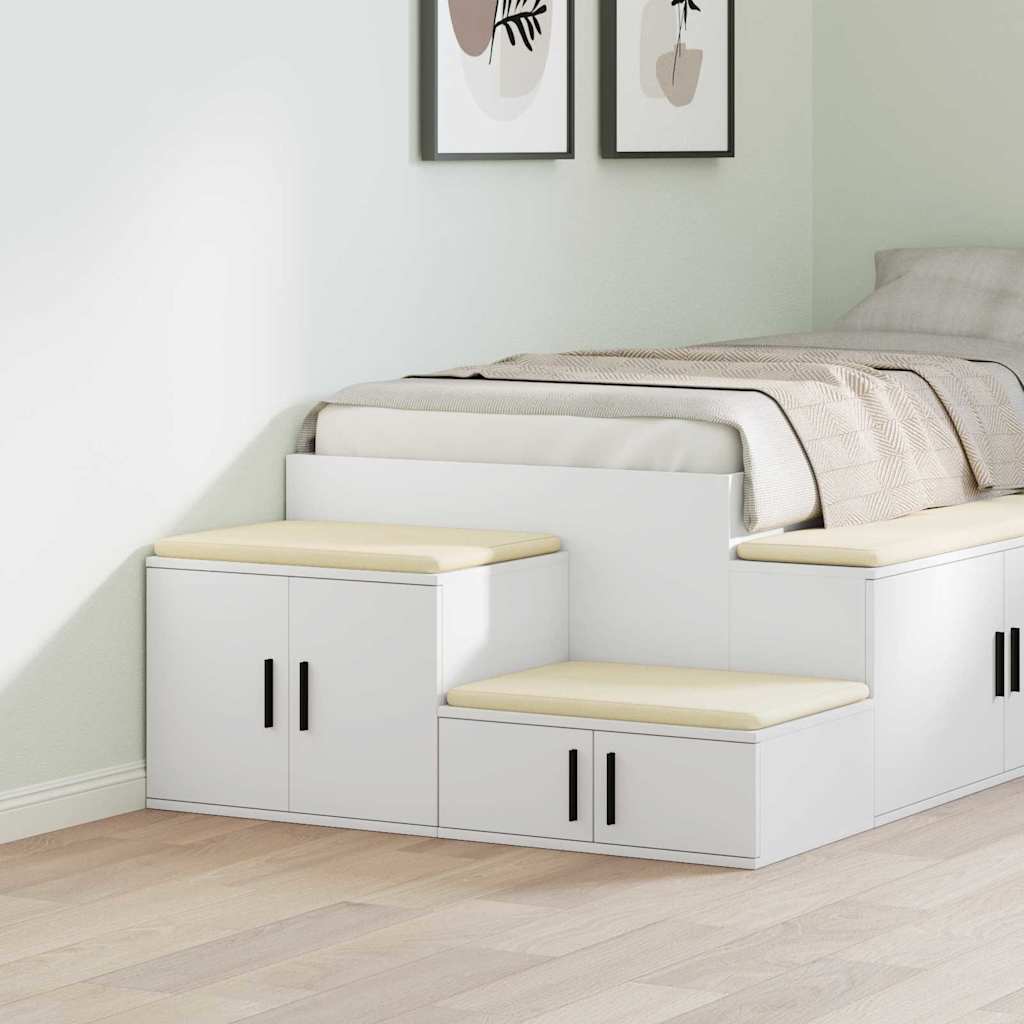 Armario de almacenamiento 2 pcs 103 x 41 x 40 cm