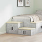 Armario de almacenamiento 2 pcs 103 x 41 x 40 cm