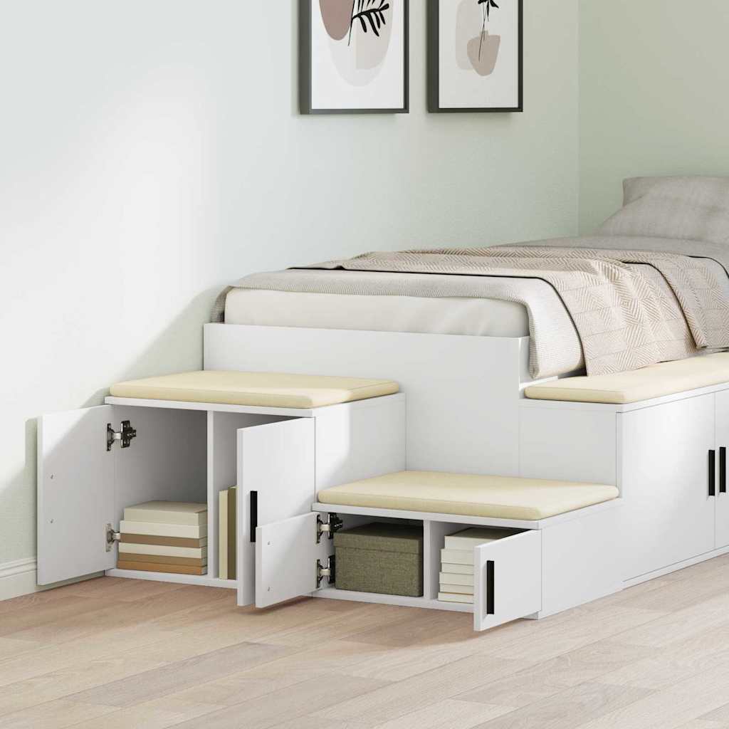 Armario de almacenamiento 2 pcs 103 x 41 x 40 cm