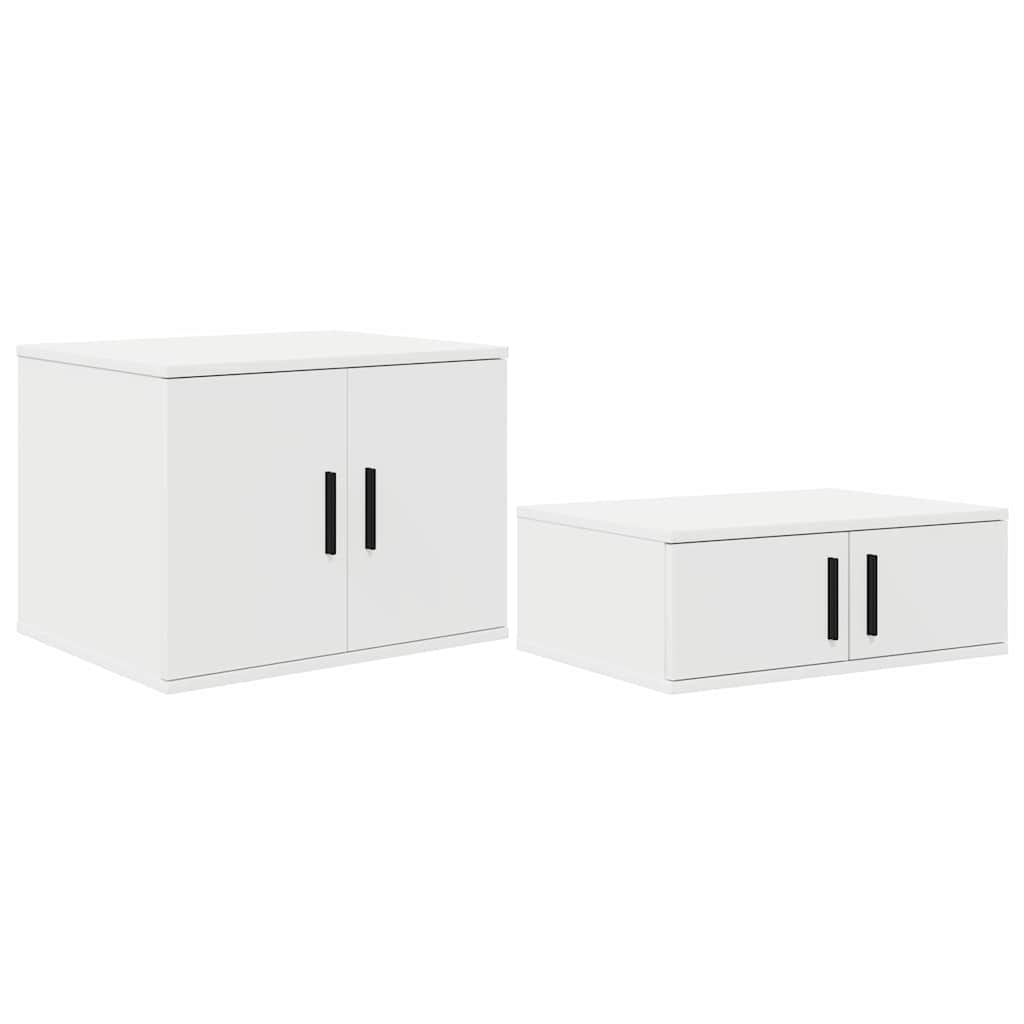 Armario de almacenamiento 2 pcs 103 x 41 x 40 cm