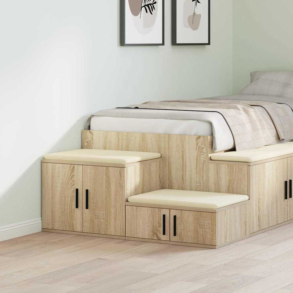 Armario de almacenamiento 2 pcs 103 x 41 x 40 cm