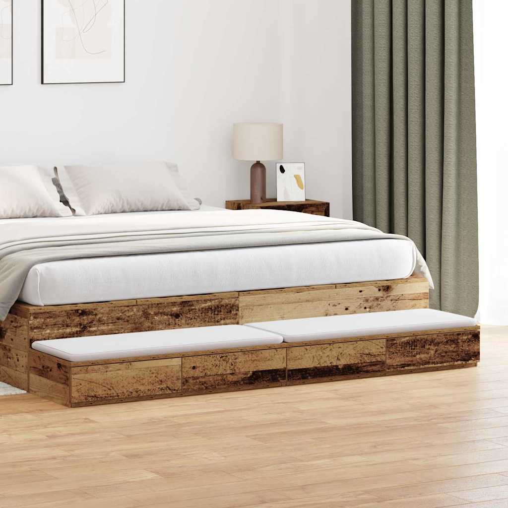 Cajones de cama 100 x 36,5 x 16,5 cm Madera de ingeniería