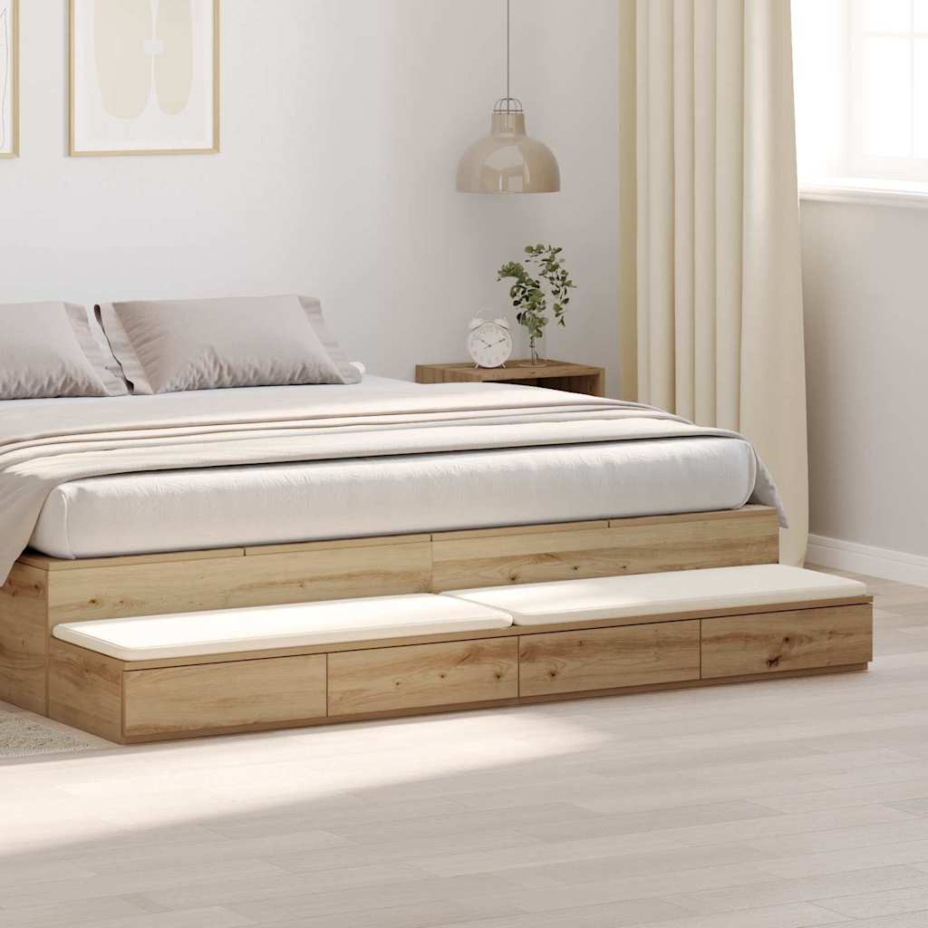 Cajones de cama 100 x 36,5 x 16,5 cm Madera de ingeniería