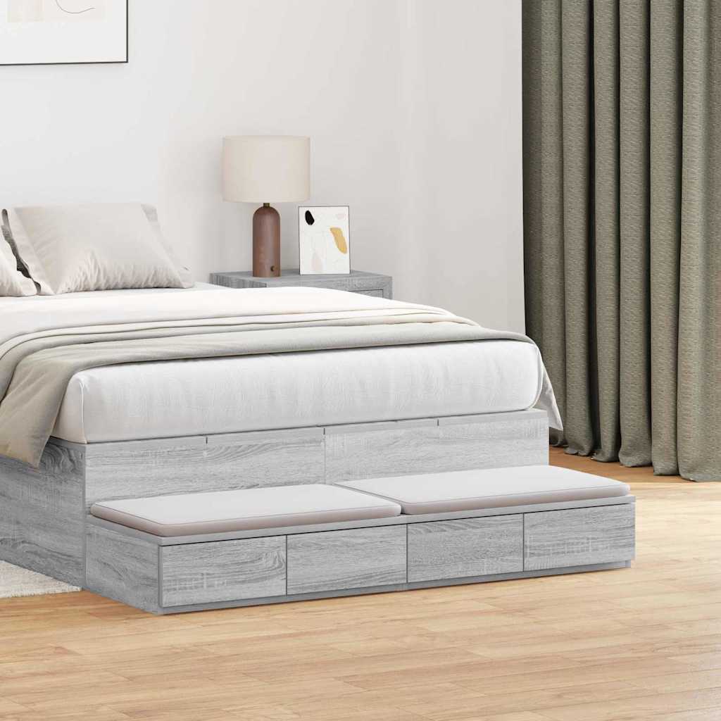Cajones de cama 100 x 36,5 x 16,5 cm Madera de ingeniería