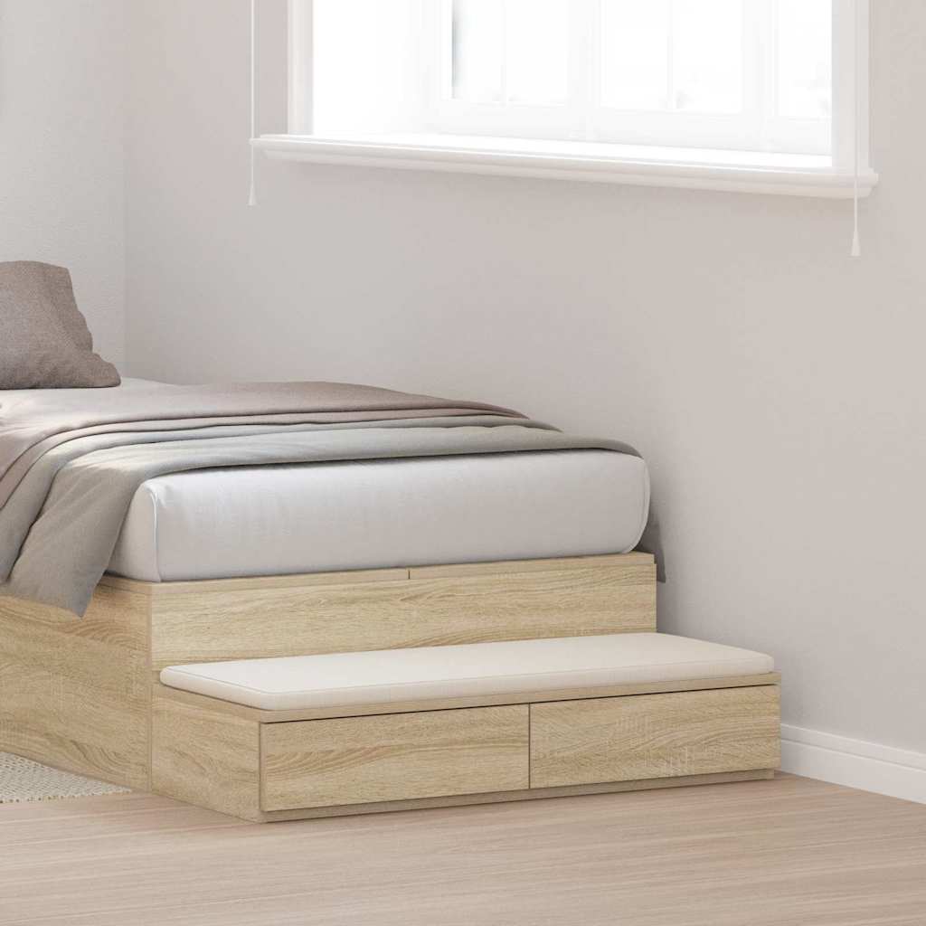 Cajones de cama 100 x 36,5 x 16,5 cm Madera de ingeniería