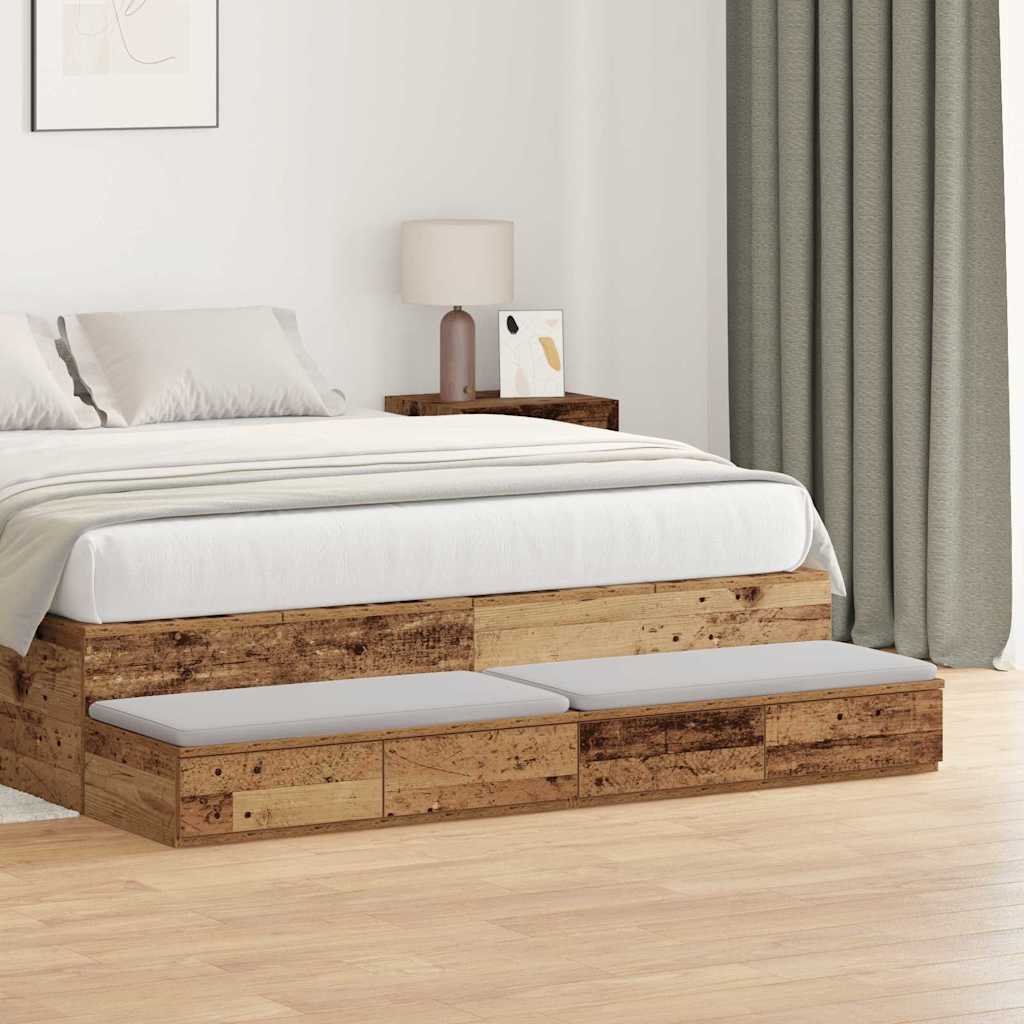 Cajones de cama 100 x 36,5 x 16,5 cm Madera de ingeniería