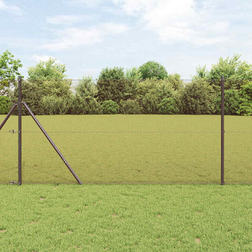 Gray Welded Wire Fence