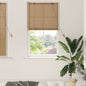 Estor enrollable Amarillo 100 x 160 cm Bambú