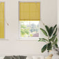 Estor enrollable Amarillo 100 x 160 cm Bambú