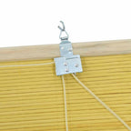 Estor enrollable Amarillo 100 x 160 cm Bambú