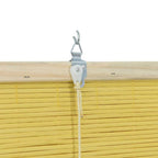 Estor enrollable Amarillo 100 x 160 cm Bambú