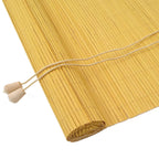 Estor enrollable Amarillo 100 x 160 cm Bambú