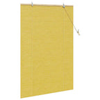 Estor enrollable Amarillo 100 x 160 cm Bambú