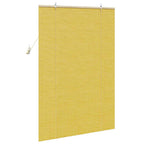 Estor enrollable Amarillo 100 x 160 cm Bambú