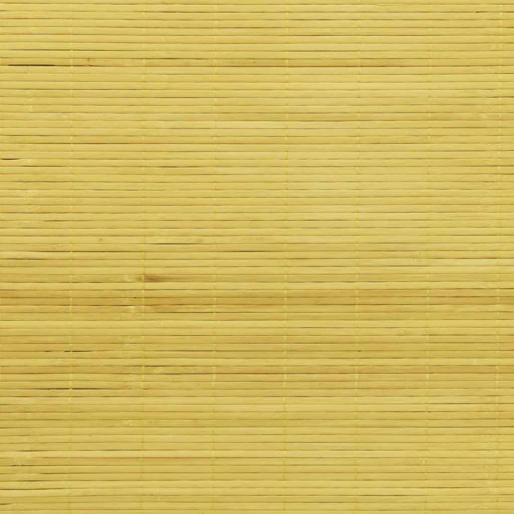 Estor enrollable Amarillo 100 x 160 cm Bambú