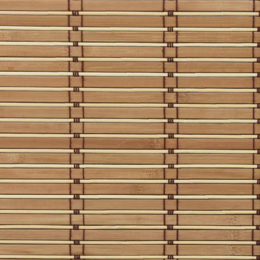 Estor enrollable con cortinas Naturaleza 100 x 160 cm Bambú