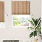 Estore de enrolar com cortinas Natureza 100 x 160 cm Bambu