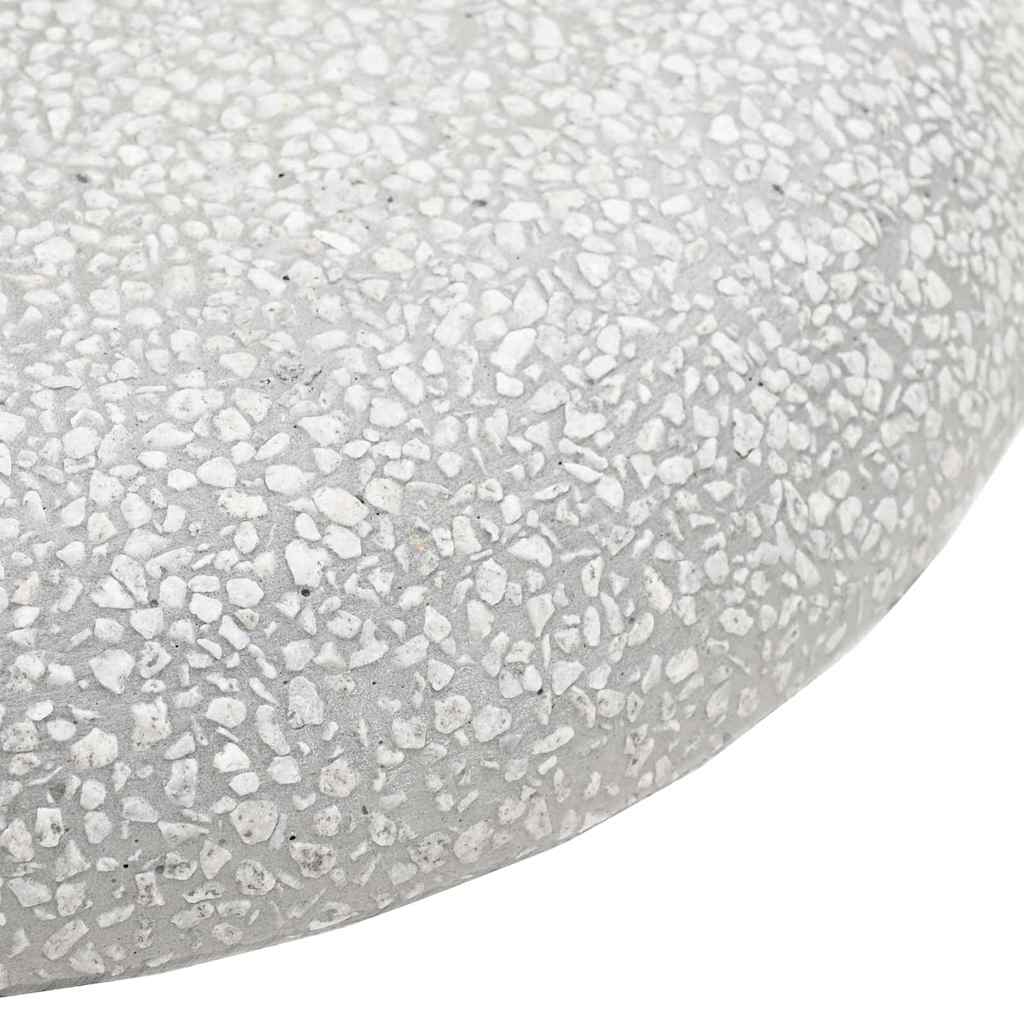 Base para sombrilla 20,9kg Gris Claro Hormigón Redondo