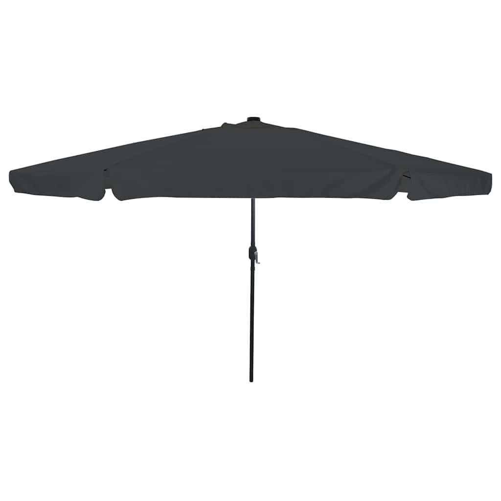 Sombrilla de jardín Antracita 395 x 395 x 245 cm Poliéster