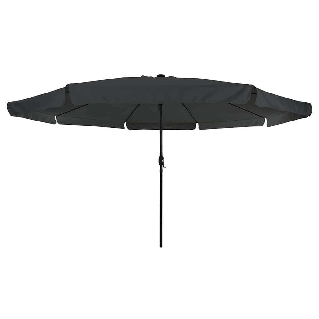 Sombrilla de jardín Antracita 395 x 395 x 245 cm Poliéster