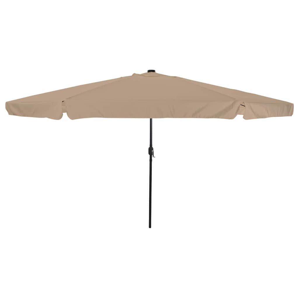 Garden Parasol Anthracite 395 x 395 x 245 cm Polyester